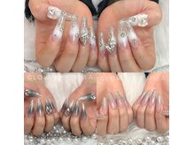 ロングネイルズ エマ(LongNails-Emma)の雰囲気(チークネイルチップ10980/アクリル11980ストーン等別途)