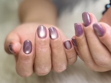 ミリミリネイル(MILI mili nail)/上品パープルマグネット