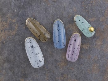 サンミーゴネイル 神戸店(Sunmego Nail)/カラフルダルメシアンネイル