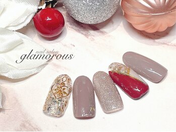 ネイルグラマラス 西新井店/《パラジェル》クリスマスDesign