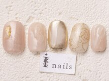 アイネイルズ 渋谷店(I nails)/ミラーフラワー