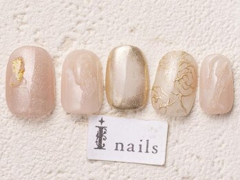 アイネイルズ 渋谷店(I nails)/ミラーフラワー