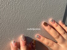 オッドジョブス ネイルアンドアイラッシュ 府中店(odd jobs Nail & Eyelash)/【パラジェル】ニュアンス