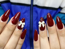 ウサギネイル 新大久保店(usagi nail)/リボンネイ