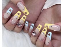ネイルズゴーゴー 新宿店(NAILSGOGO)/ハート ネイルチップ 長さだし