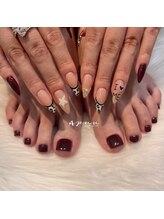 アピュ(APUU)/手書きネイル