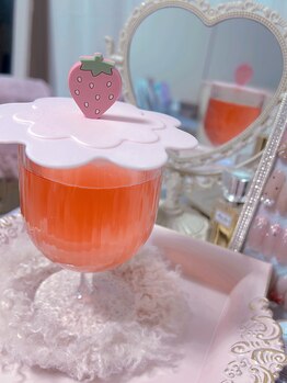 ピンクハルナネイル(pink haruna nail)/季節のドリンクをご提供