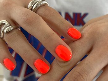 ワンカラー/ネオン/オレンジ