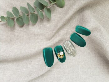 FAST NAIL 春日部店【パラジェル/ジェルネイル専門/定額/マグネット/フットネイル】/バレンタイン 仕事【11620】