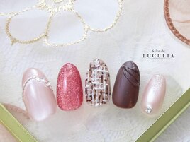 バレンタインネイルデザイン