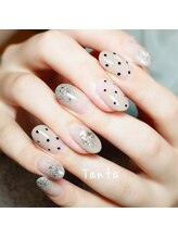 タンタ(Tanta)/ドット×ラメ　