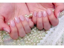  ジェルネイル☆ワンカラーorカラグラ￥5500/フレンチネイル￥6600※長さだし別料金　 ［横浜/マグネット］