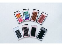 ビューティーアイラッシュ モラージュ菖蒲店/14色のカラーエクステ♪