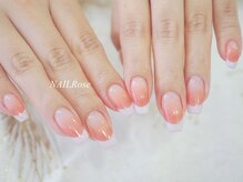 ネイルローズ(NAIL Rose)/グラデーションフレンチ