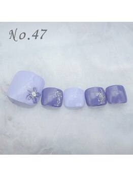 はあとねいる 川崎駅東口店/フットネイル:No.47