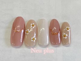定額￥6200　お花ネイル
