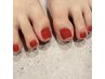 ご新規様★フットバス・ケア付★フットワンカラー★3500円