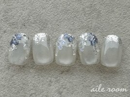 うるっと光沢フラワーフレンチ