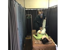 ボディケア楽ちんの雰囲気（ヘッドスパで目の疲れ、頭痛肩こりの根本改善！）