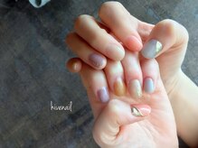 ハイブネイル(Hive nail)/シアーカラー凹凸ミラー
