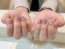 ネイルズ ララ(nails Lala)/ニュアンスチェック。