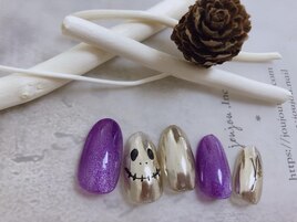 9.10月限定ハロウィンネイル