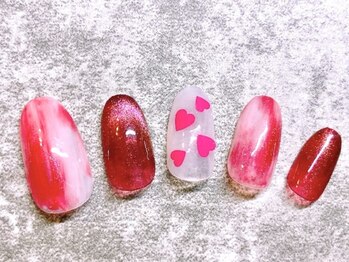 ファボ ネイル(FAV NAIL)/選べるデザイン★SILVER¥6,500