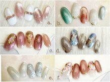 パスリー ネイルアンドケア(Parsley Nail&Care)の雰囲気（アートサンプルも多数揃えております♪）