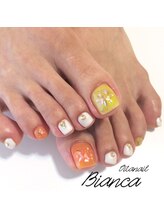ビアンカ(Bianca)/フット☆ビビットチークネイル