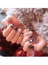 ロエルビューティーサロン(Loel BEAUTY SALON)/ブラックパールネイル