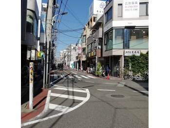 グロリアスアイ 自由が丘(glorious eye)/サロンへの道案内２