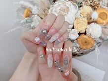 ネイルサロン トゥービー 御徒町上野(To Be)/チップ付け放題コース16980円