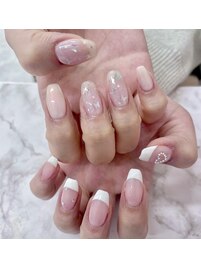 蝶々ネイル