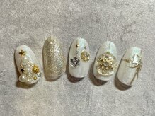 ネイル ナテュール 平塚店(Nail Nature)/綾花作☆雪の結晶