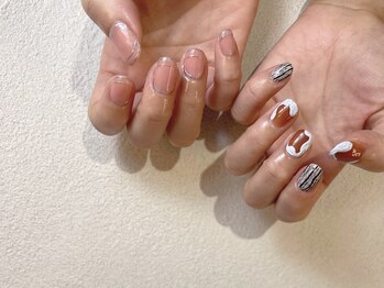 オーク 戸塚(OAK)/アシメ　フレンチ×nuance