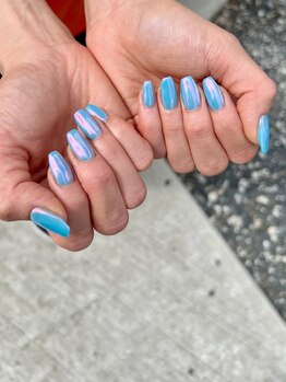 ミラーネイル♪