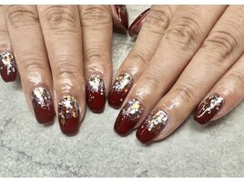 2024秋ネイル【ラメネイル】