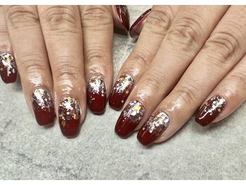 ネイルサロンファストネイルプラス 新宿店(FAST NAIL PLUS)/2024秋ネイル【ラメネイル】