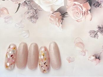 ネイルサロン&スクール ジーナ(GINA)/押し花ネイル