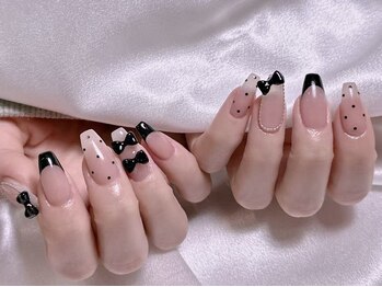 エムズ ネイルサロン(M2)/長さだしワンホンネイル