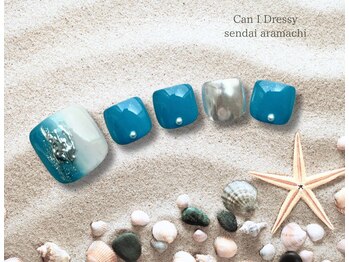 キャンアイドレッシー 仙台荒町店(Can I Dressy)/フットデザイン定額¥7,500