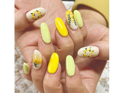 ネイルサロン春の写真