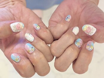 キューシーネイル 川崎(QcNail)/パイナップル