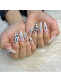 定番可愛い埋めつくしネイル