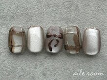 エールルーム 中目黒(aileroom)/チェック×ぷっくりリボン