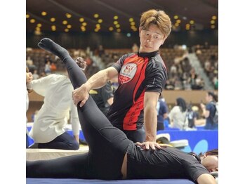 ストレッチ専門スタジオ スリーエス 北見スタジオ(SSS)の写真/マッサージの世界大会で1位を獲得した技術《PNFストレッチ ¥7,700》でパフォーマンスが変わる！