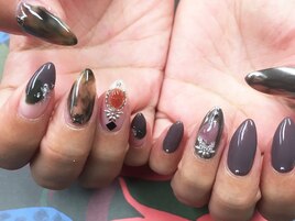 ニュアンスネイル☆グレージュ