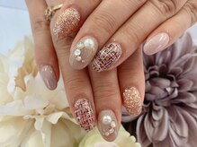ディーネイル 天王寺(D-nail)/(松崎)新作☆ツイードnail