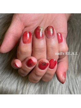 ネイルズリアル 倉敷(nail's RE.A.L)/ニュアンスネイル