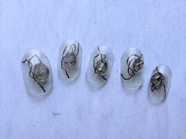 ラインにミラーを散らばせて